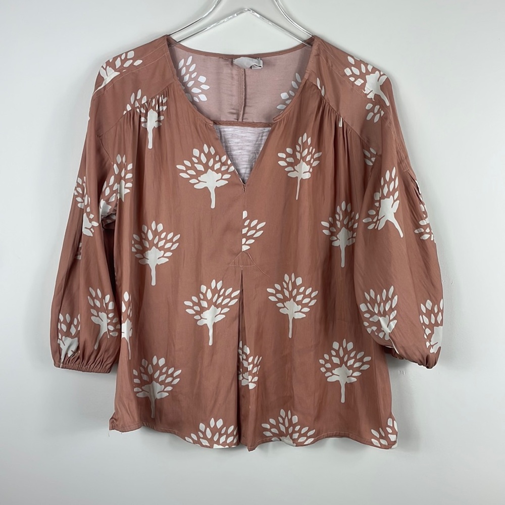 Anthropologie Dolan Alvis Peasant Top